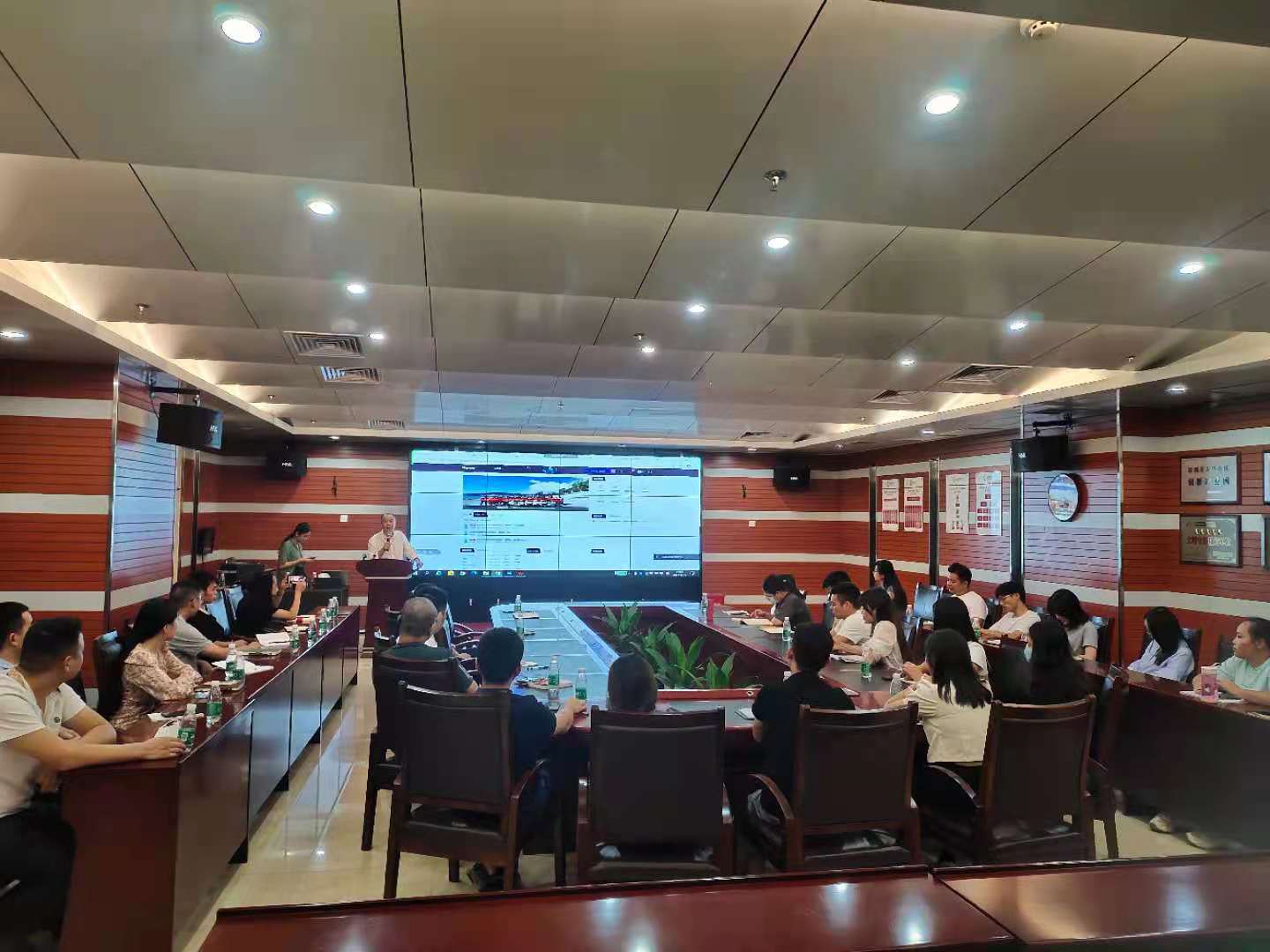 薩科微SLKOR藍凌OA系統培訓現場